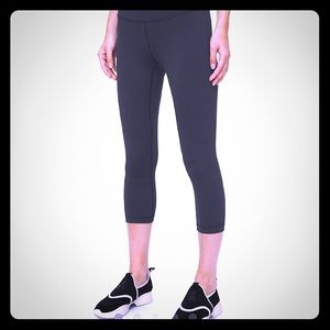 Lululemon Wunder Under Crop Black 12